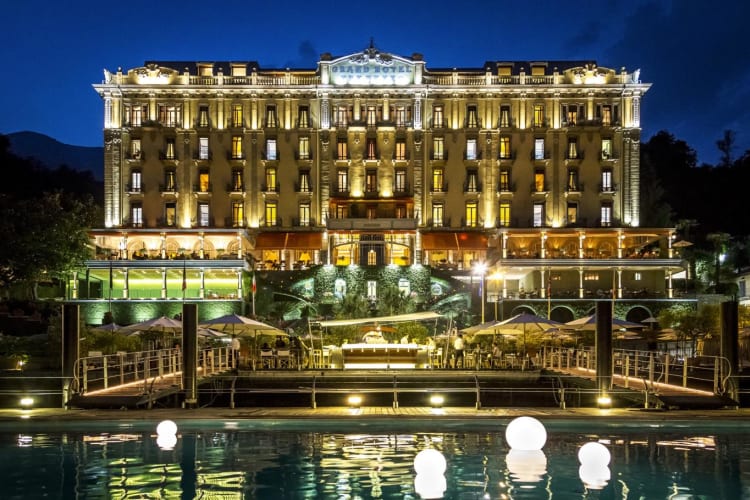 The Palace by night
